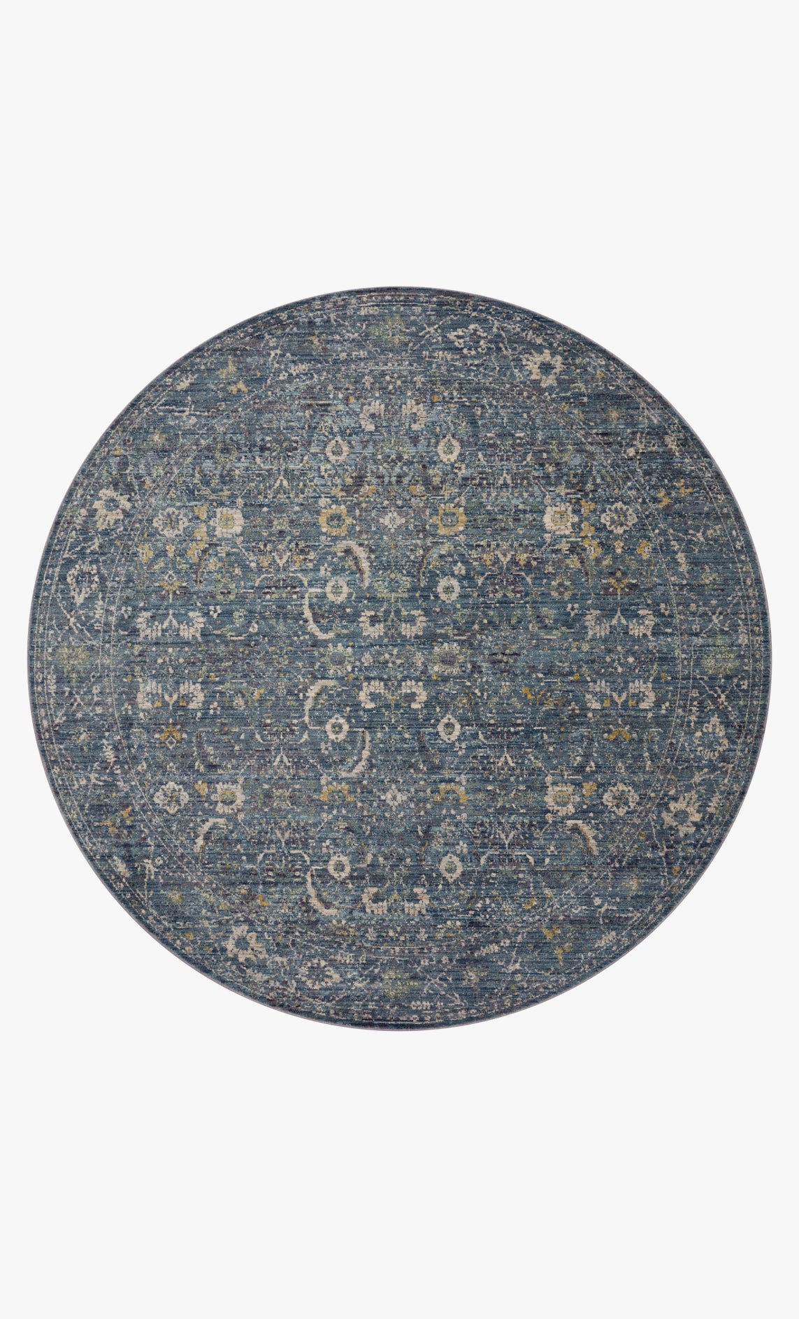 Jean Stoffer Bradbury 03 Rug- Ocean/Gold - Chapin Furniture