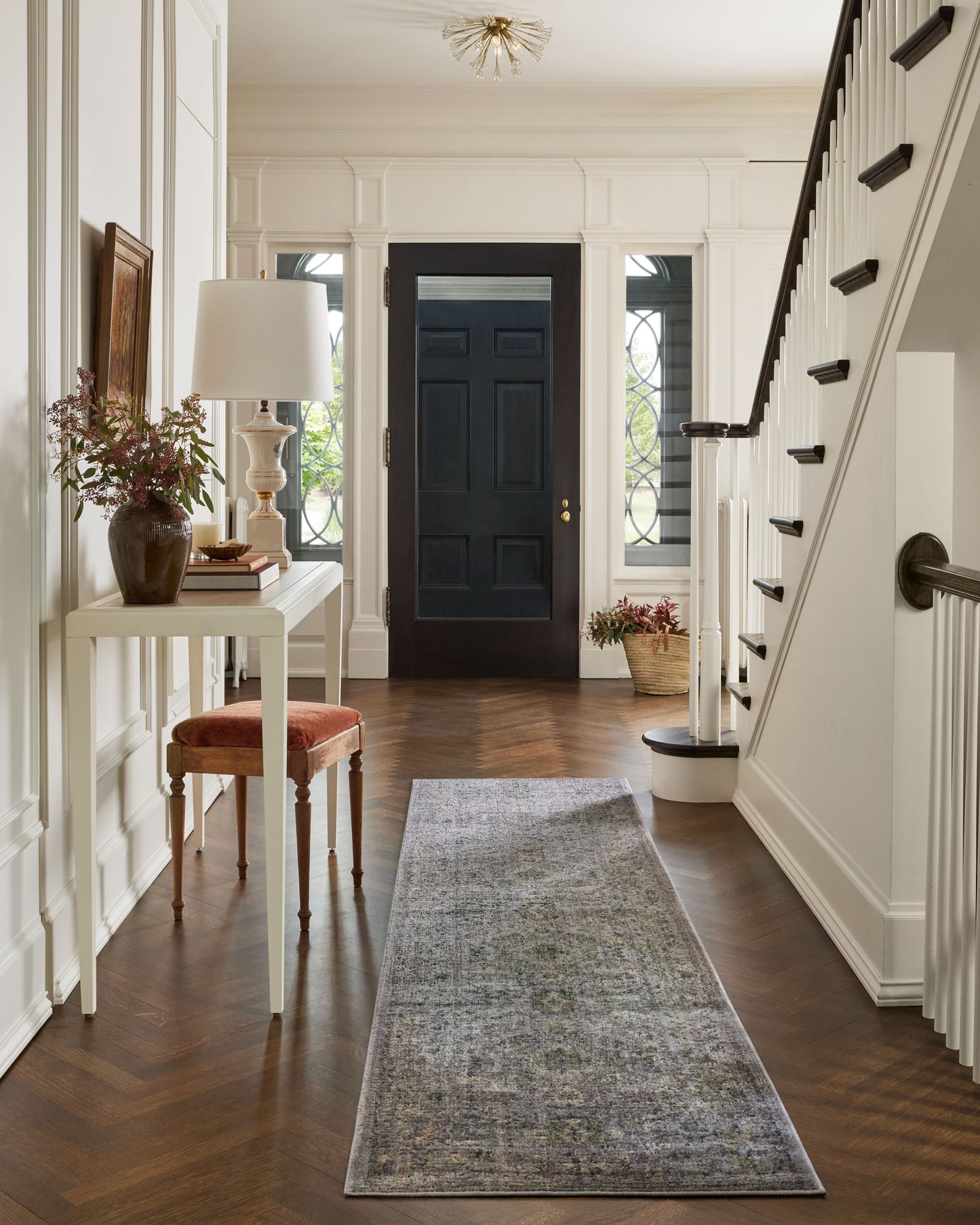 Jean Stoffer Bradbury 04 Rug- Grey/Multi - Chapin Furniture