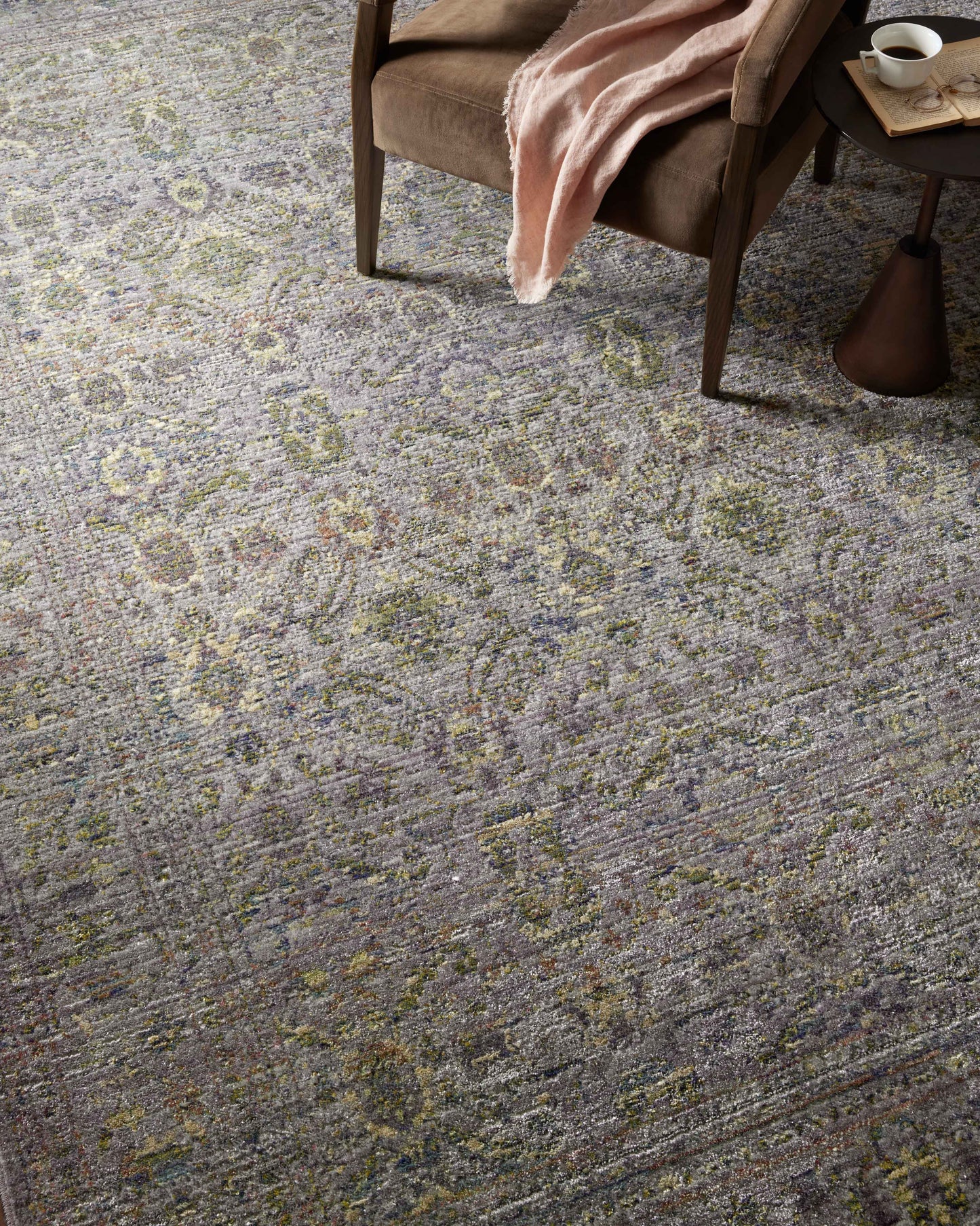 Jean Stoffer Bradbury 04 Rug- Grey/Multi - Chapin Furniture