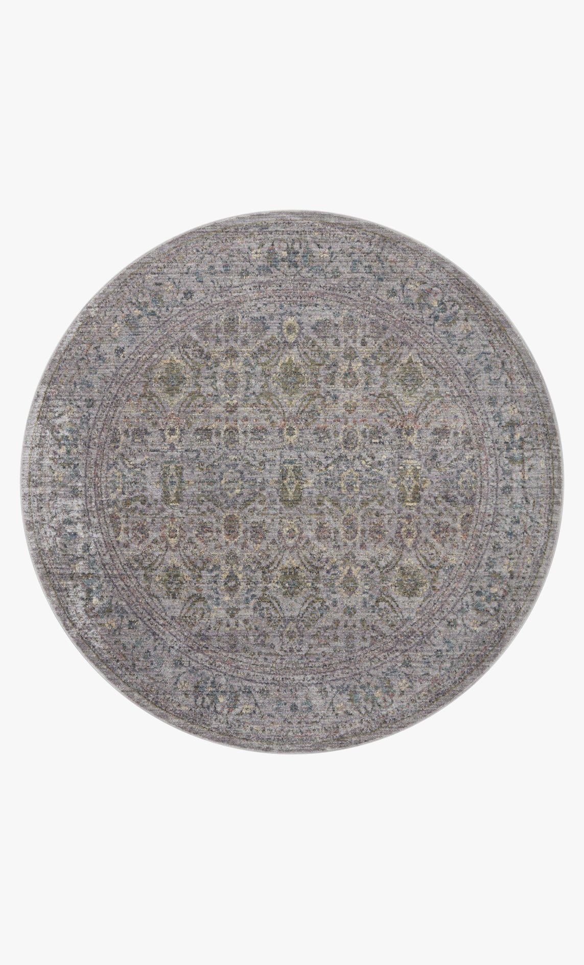 Jean Stoffer Bradbury 04 Rug- Grey/Multi - Chapin Furniture