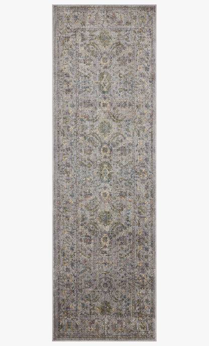 Jean Stoffer Bradbury 04 Rug- Grey/Multi - Chapin Furniture