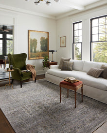 Jean Stoffer Bradbury 04 Rug- Grey/Multi - Chapin Furniture