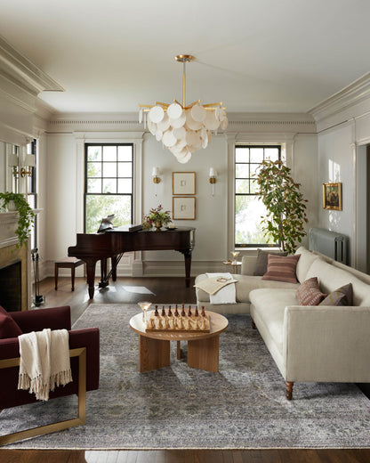 Jean Stoffer Bradbury 04 Rug- Grey/Multi - Chapin Furniture