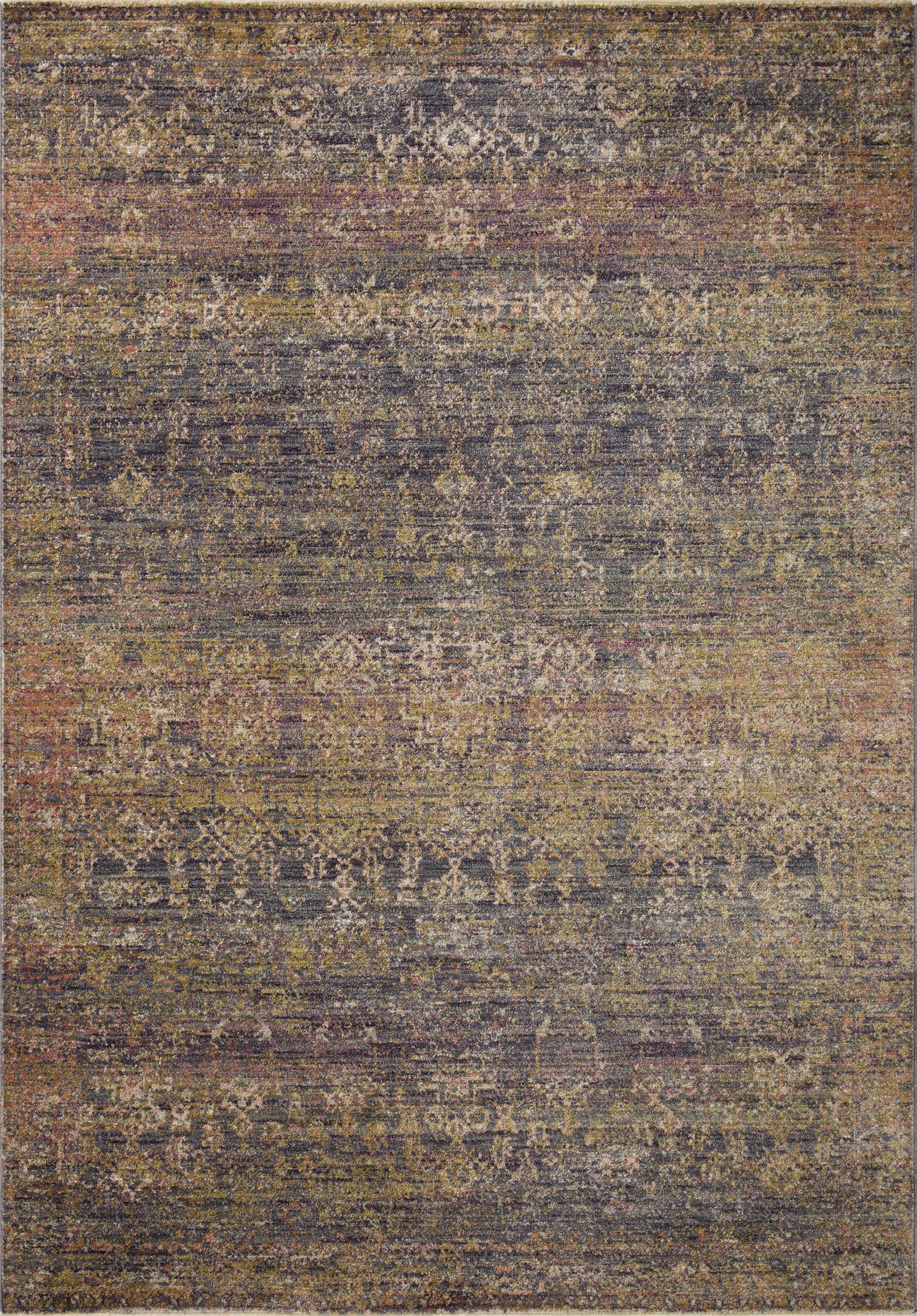 Jean Stoffer Bradbury 05 Rug- Ink/Multi - Chapin Furniture