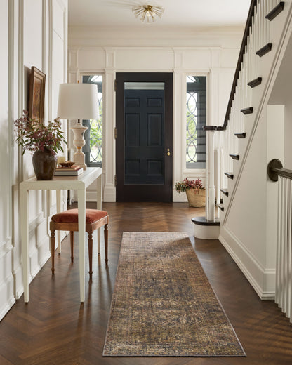 Jean Stoffer Bradbury 05 Rug- Ink/Multi - Chapin Furniture