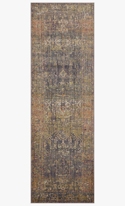 Jean Stoffer Bradbury 05 Rug- Ink/Multi - Chapin Furniture