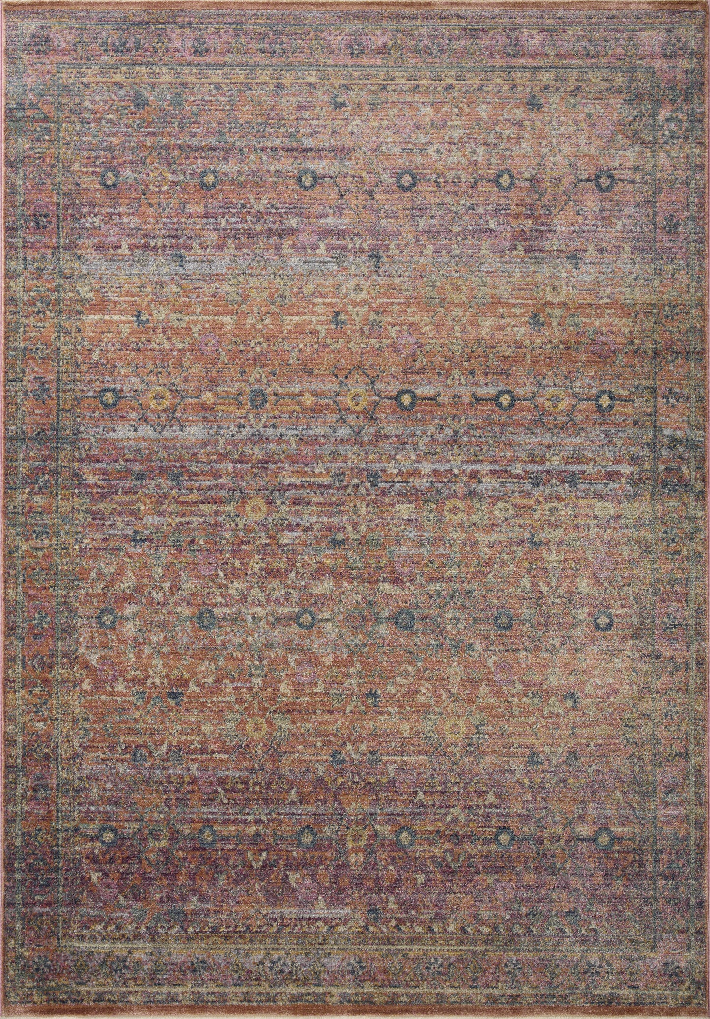 Jean Stoffer Bradbury 06 Rug- Sunset/Multi - Chapin Furniture
