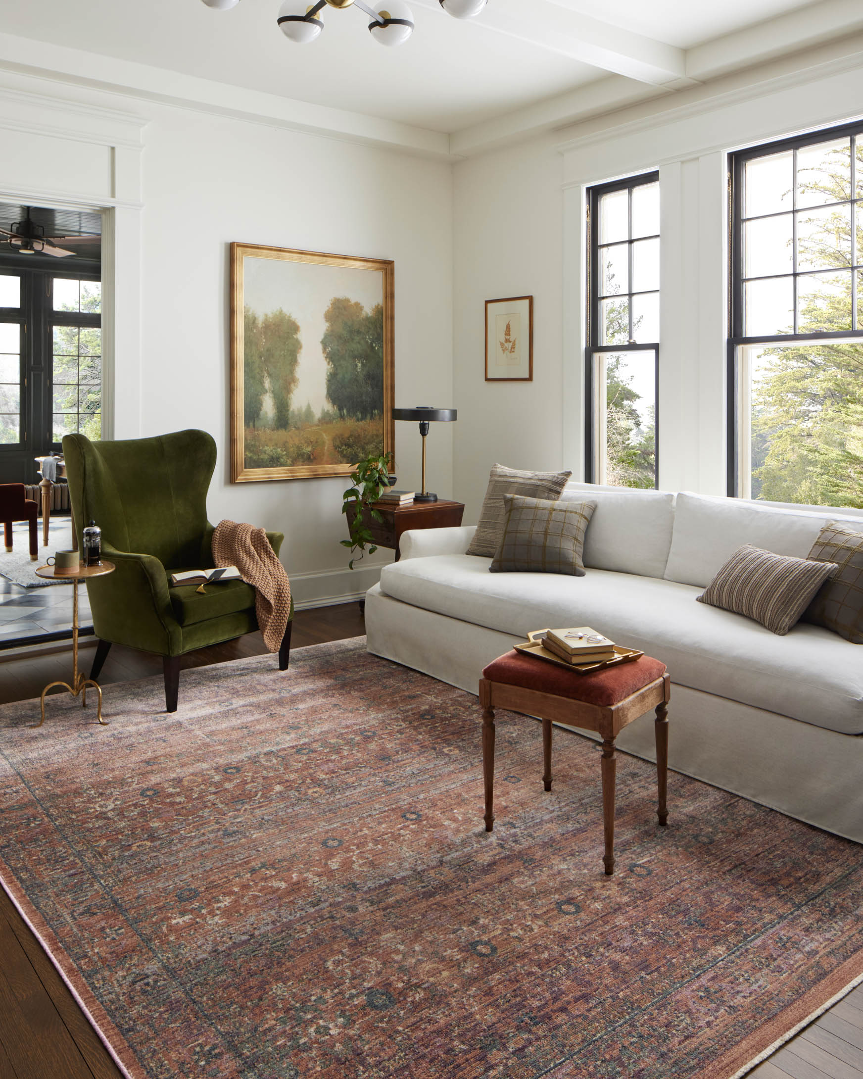 Jean Stoffer Bradbury 06 Rug- Sunset/Multi - Chapin Furniture