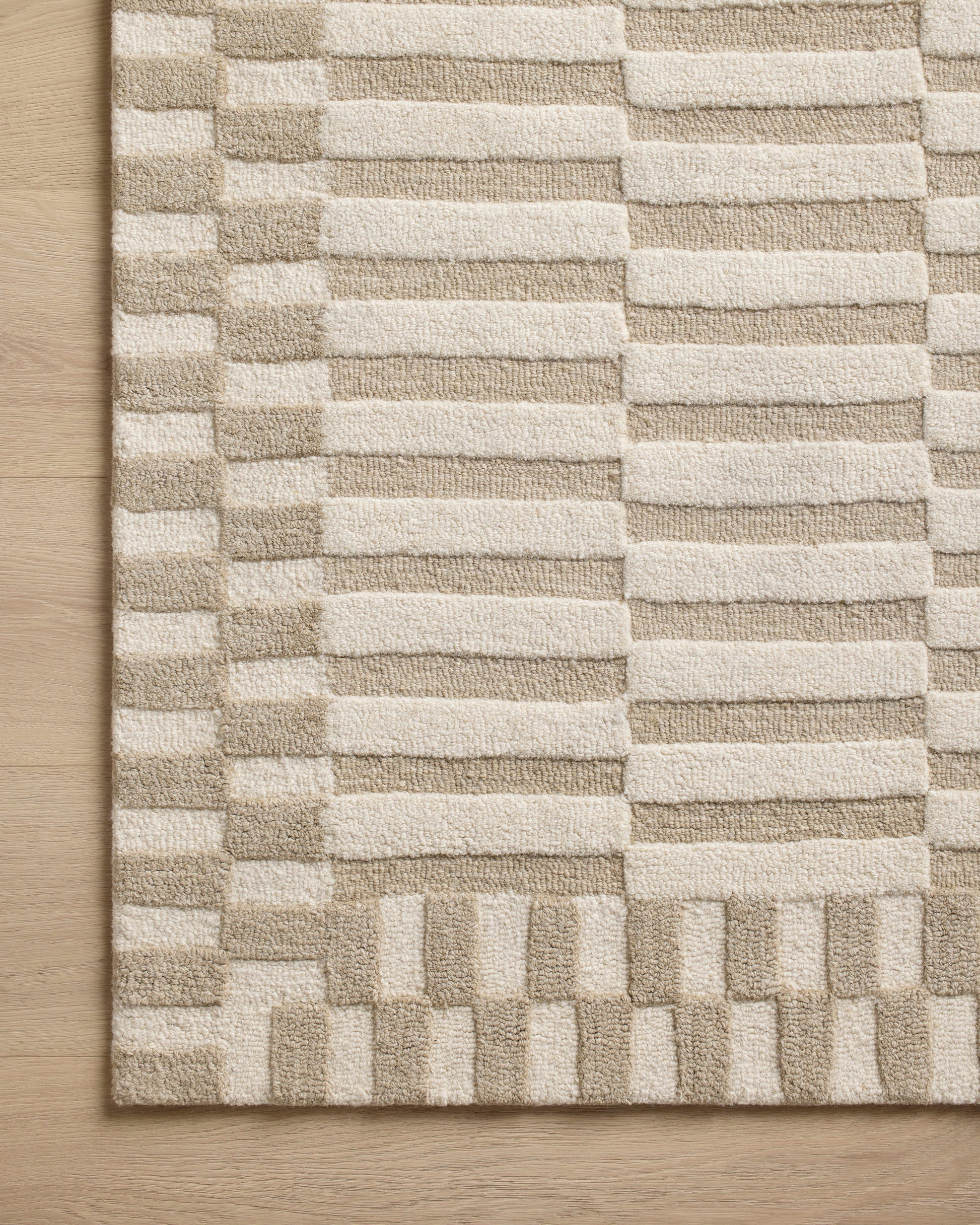 Chris Loves Julia Bradley Rug - Ivory / Beige - Chapin Furniture