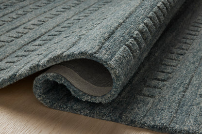 Chris Loves Julia Bradley Rug - Teal - Chapin Furniture