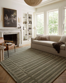 Chris Loves Julia Bradley Rug - Sage / Olive - Chapin Furniture