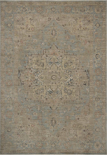 Briar 01 Sky/Moss Rug - Chapin Furniture