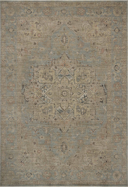 Briar 01 Sky/Moss Rug - Chapin Furniture