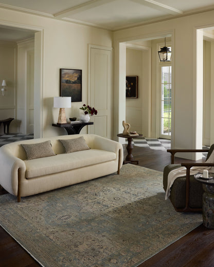 Briar 01 Sky/Moss Rug - Chapin Furniture