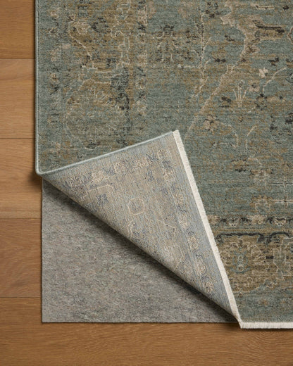 Briar 02 Aqua/Olive Rug - Chapin Furniture