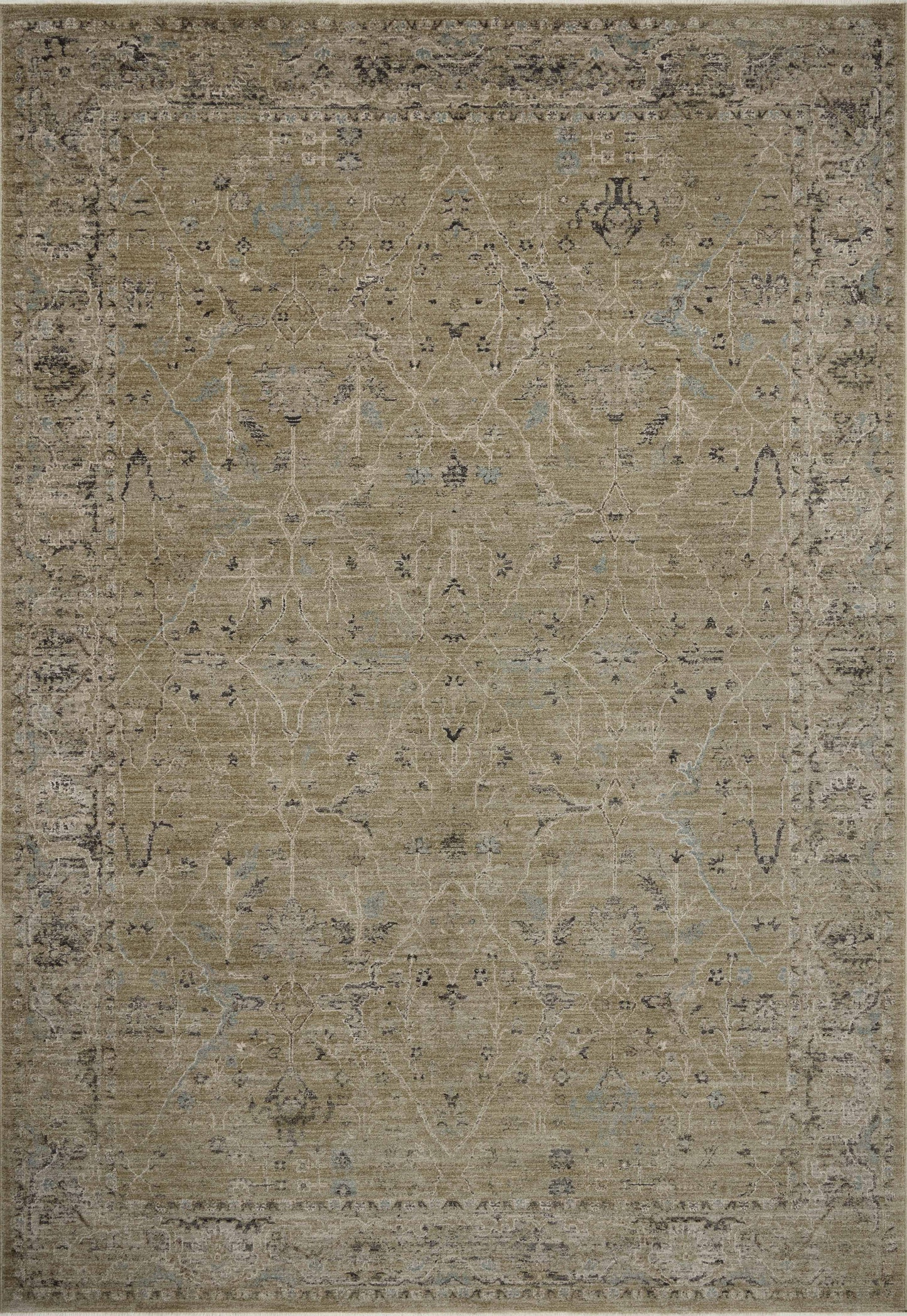 Briar 02 Olive/Stone Rug - Chapin Furniture