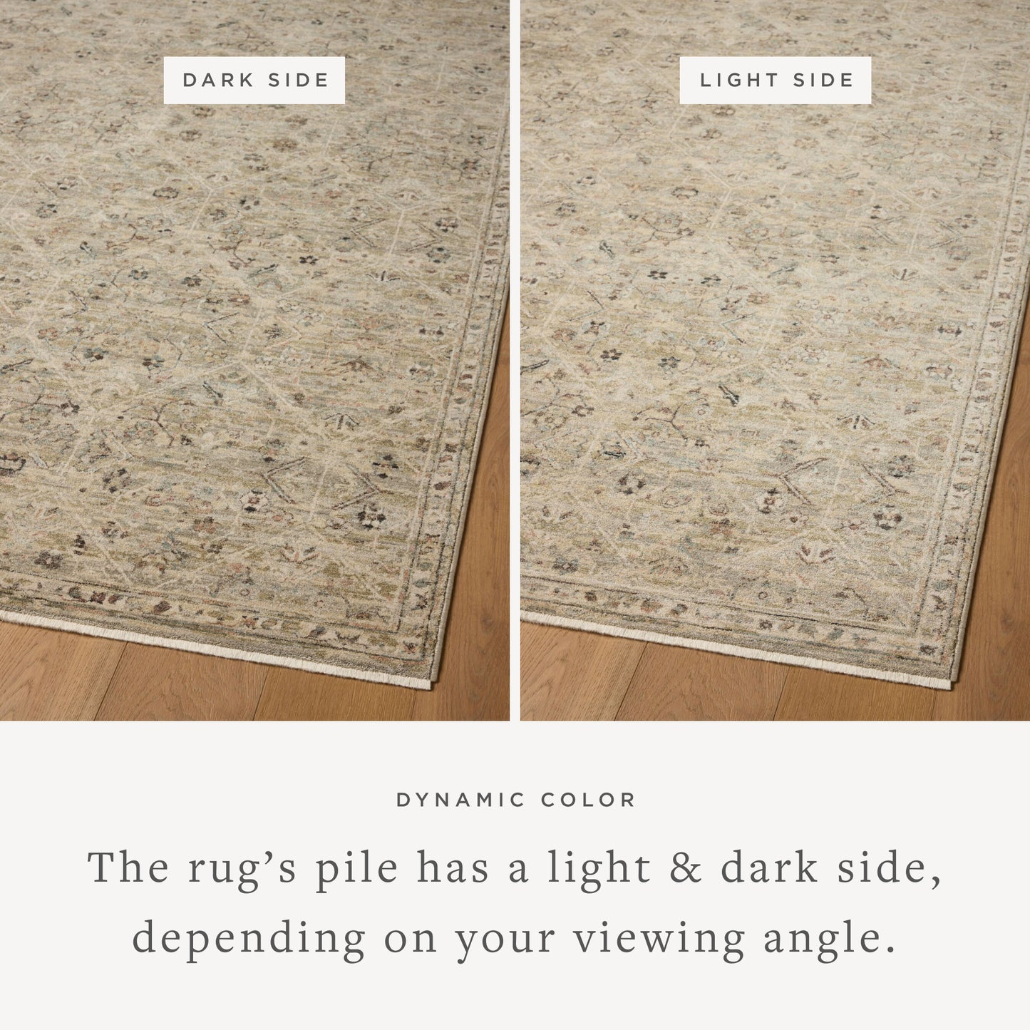 Briar 03 Silver/Moss Rug - Chapin Furniture