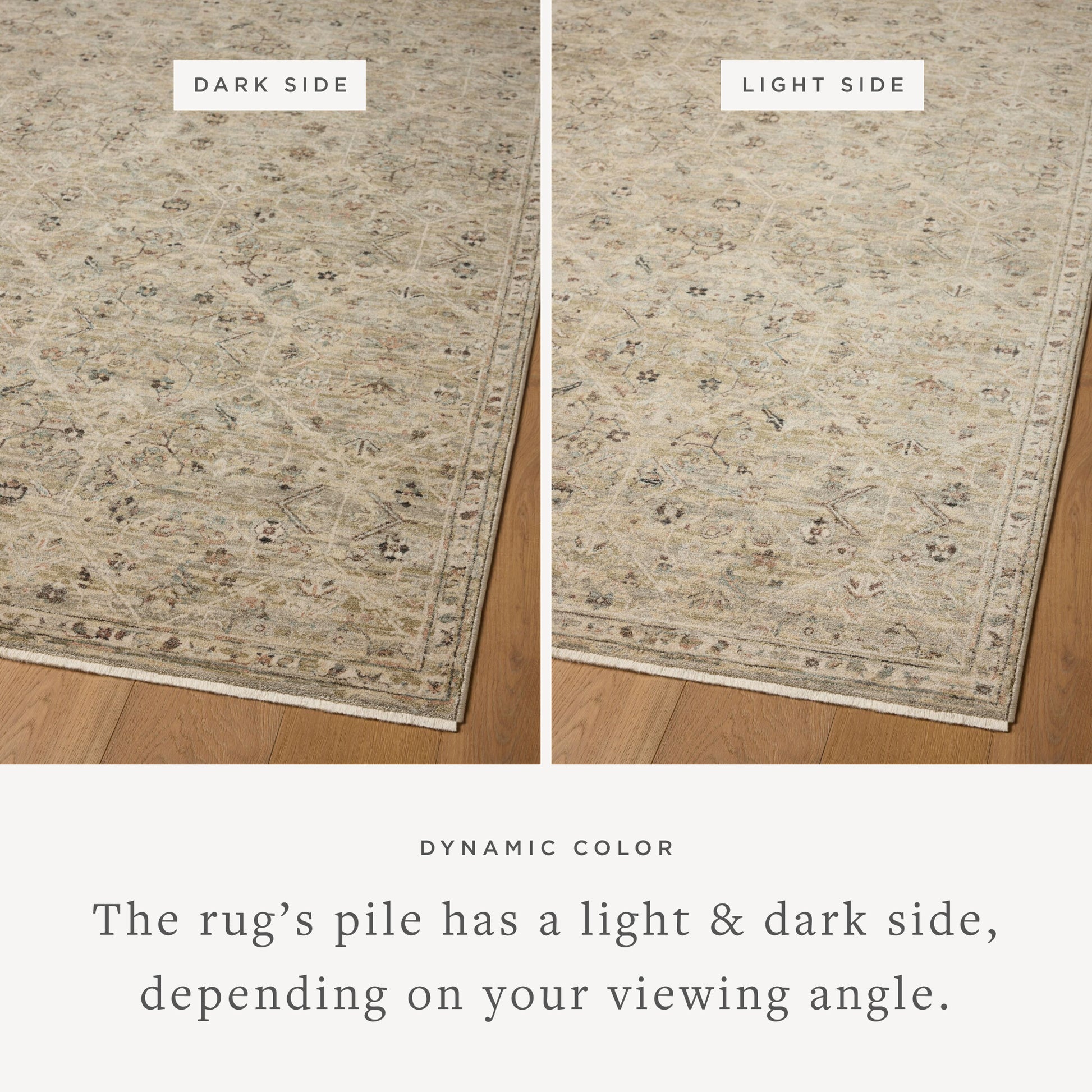 Briar 03 Silver/Moss Rug - Chapin Furniture