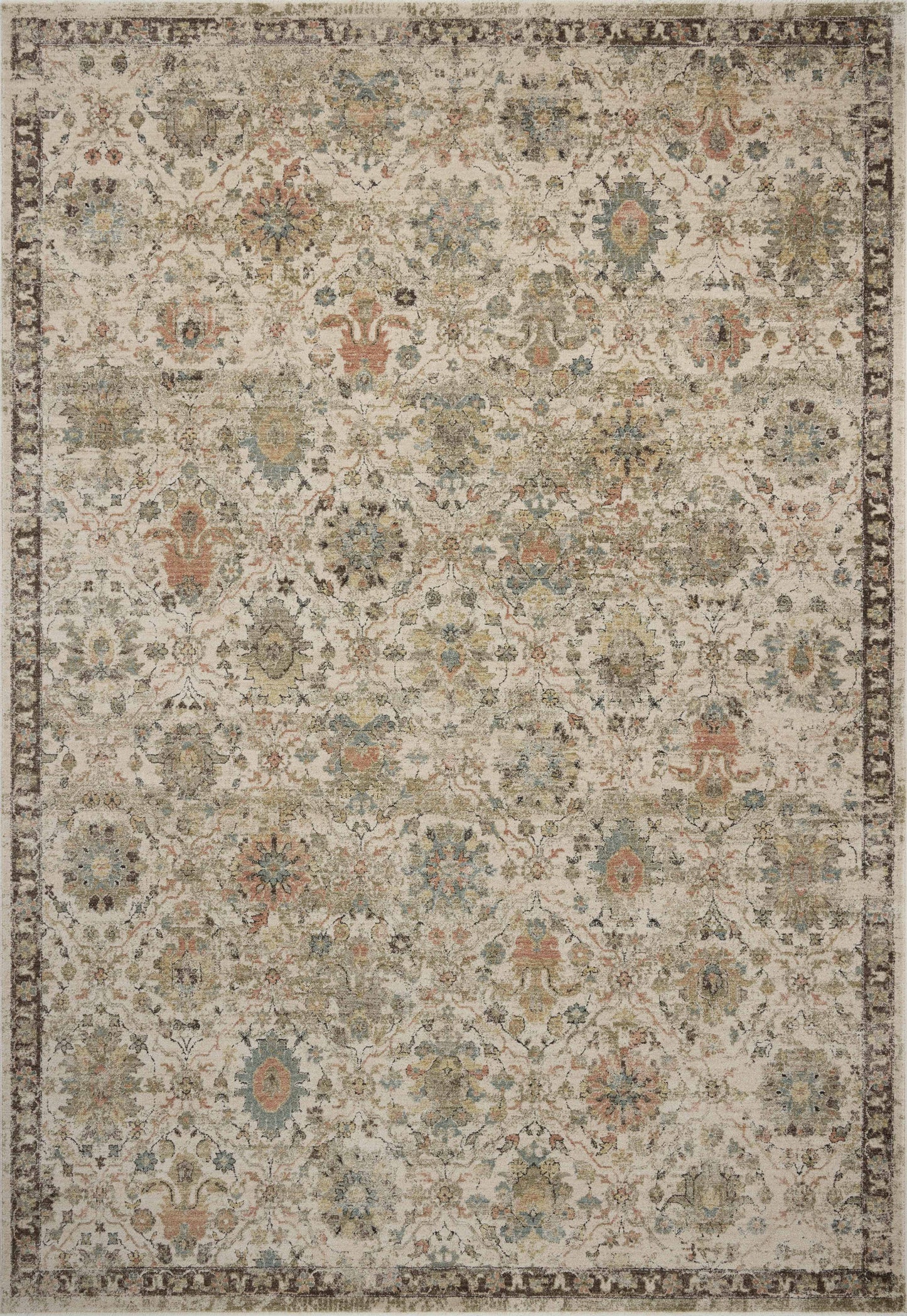 Briar 04 Ivory/Multi Rug - Chapin Furniture