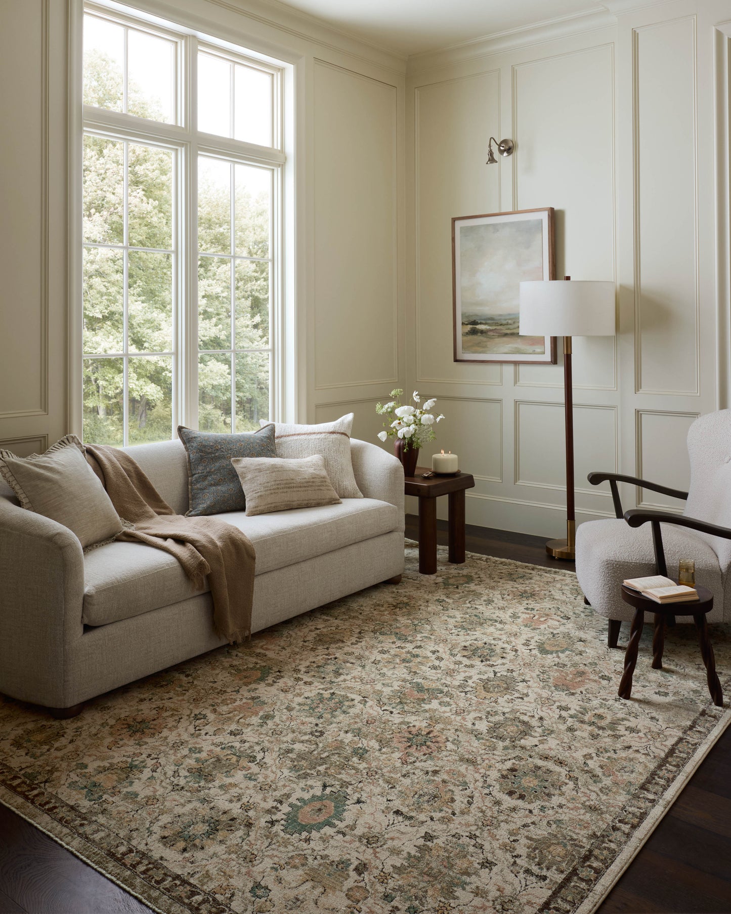 Briar 04 Ivory/Multi Rug - Chapin Furniture