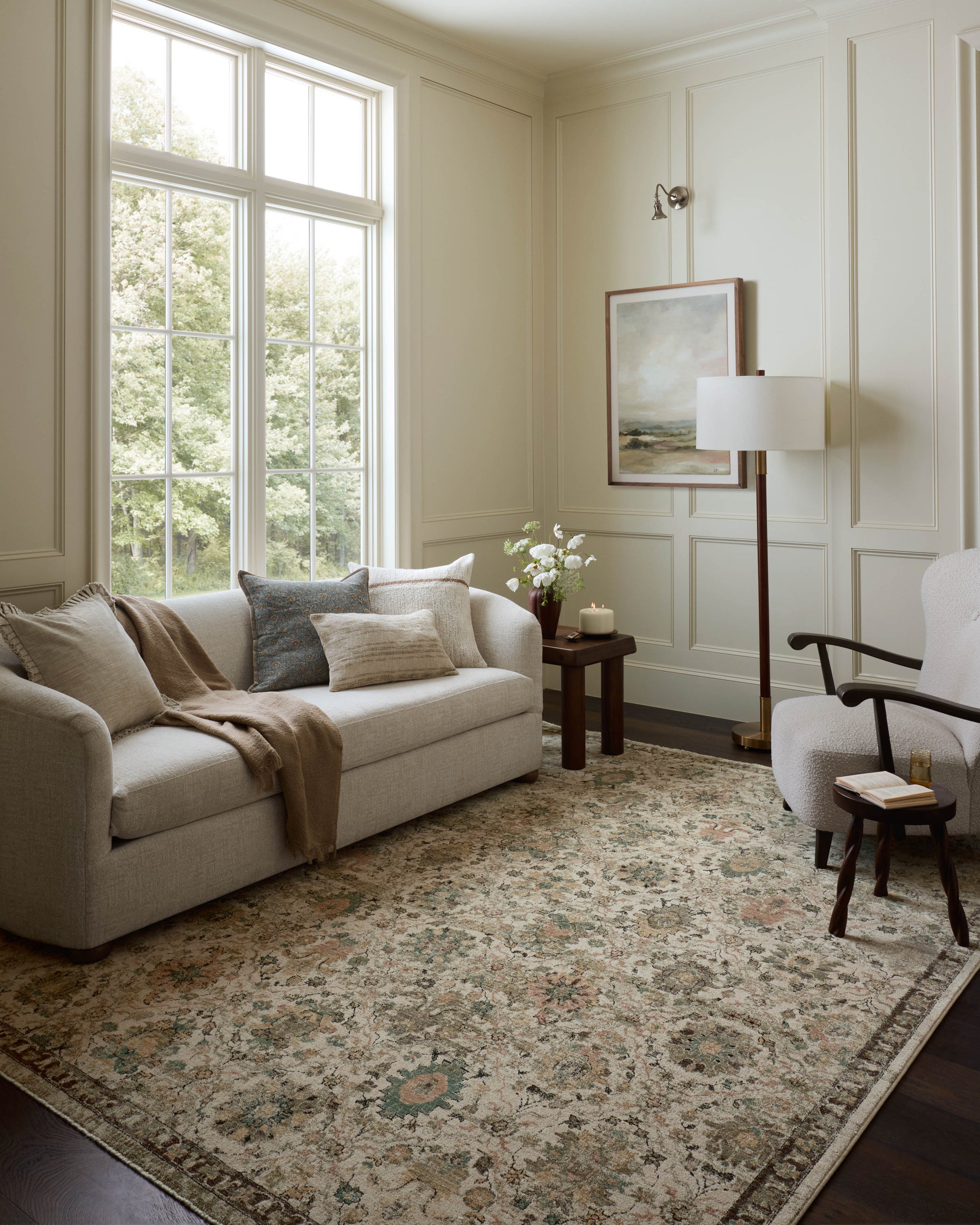 Briar 04 Ivory/Multi Rug - Chapin Furniture