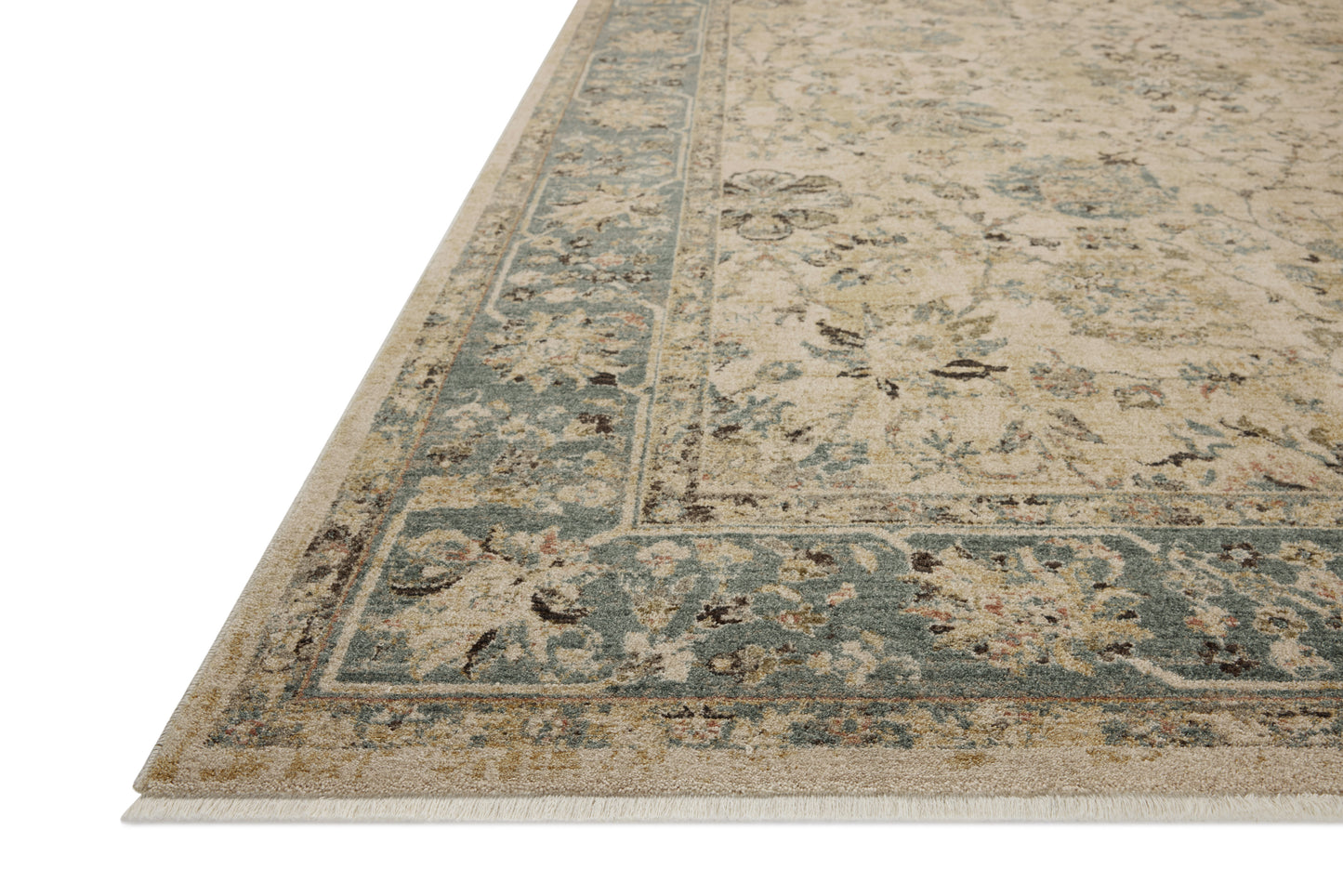 Briar 05 Antique Ivory/Blue Rug - Chapin Furniture