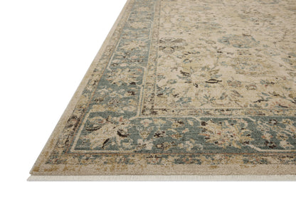 Briar 05 Antique Ivory/Blue Rug - Chapin Furniture