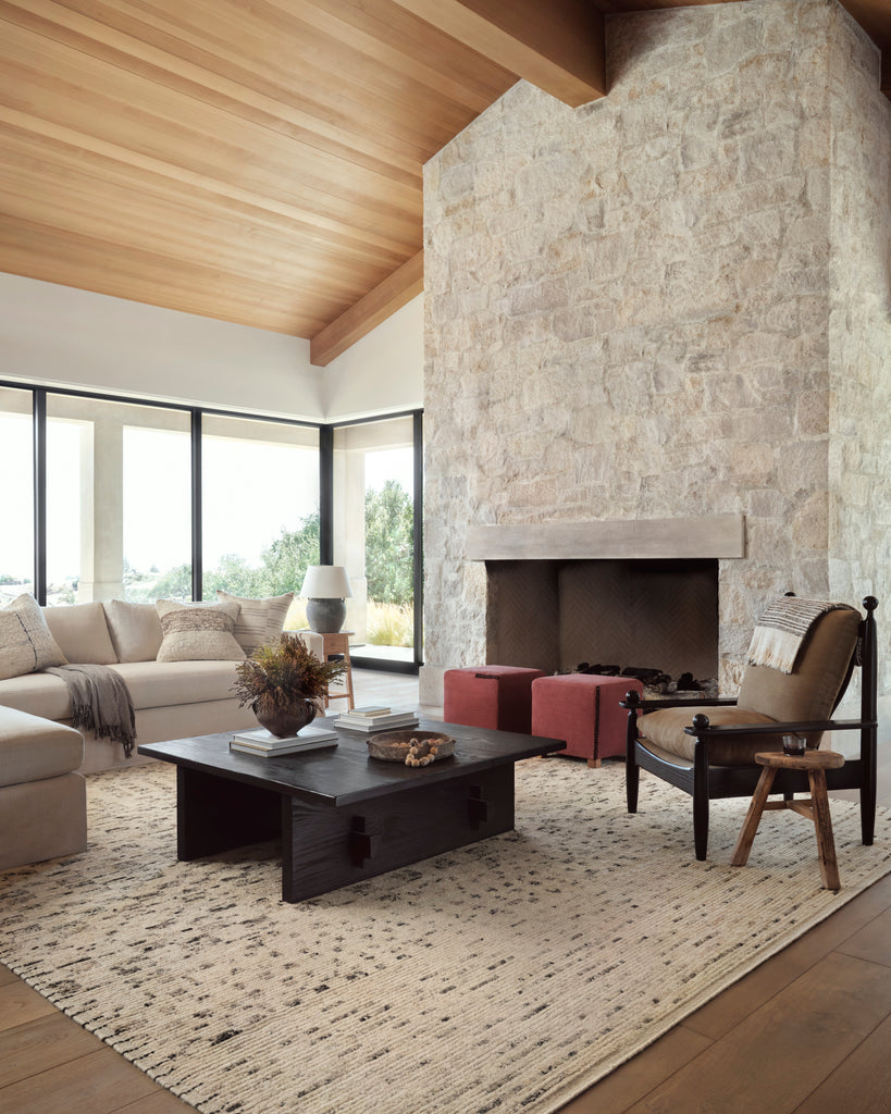 Amber Lewis Briyana 01 Natural/Granite Rug - Chapin Furniture