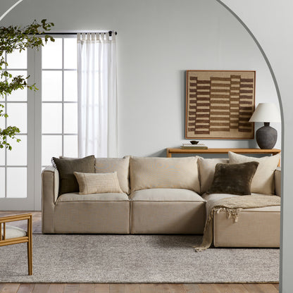 Britta Oland BRT11 Gray/Cream Rug - Chapin Furniture