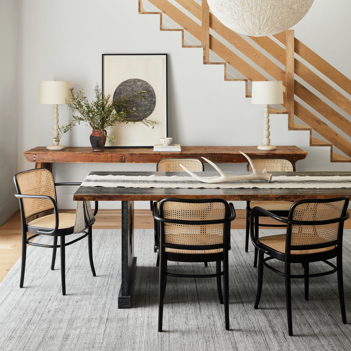 Jaipur Living Brevin Danan Handmade Indoor/ Outdoor Solid Gray/ Ivory Rug - Chapin Furniture