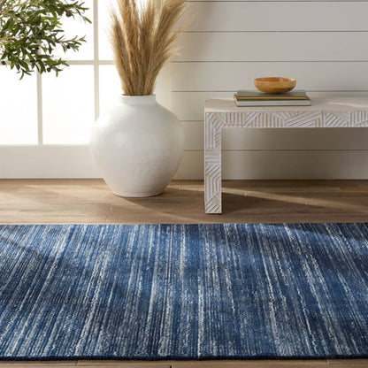 Brevin Danan BRV04 Navy/Cream Indoor/Outdoor Rug - Chapin Furniture