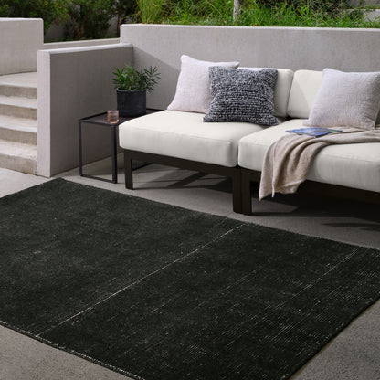 Brevin Danan BRV11 Black Indoor/Outdoor Rug - Chapin Furniture