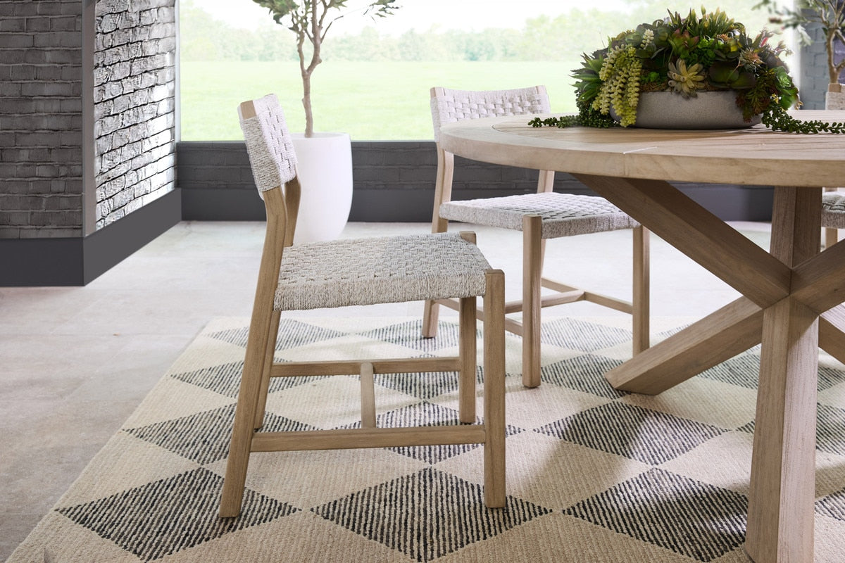 Boca Outdoor 63" Round Dining Table