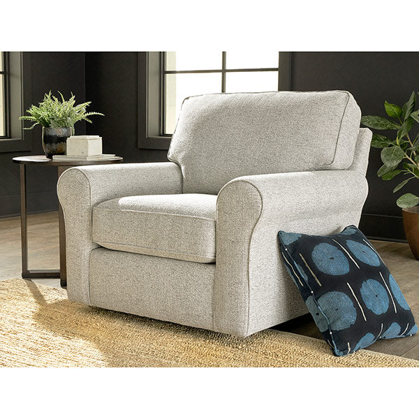 Hanway Swivel Chair- Custom - Chapin Furniture