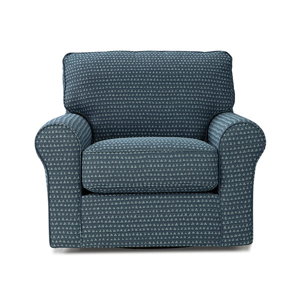 Hanway Swivel Chair- Custom - Chapin Furniture