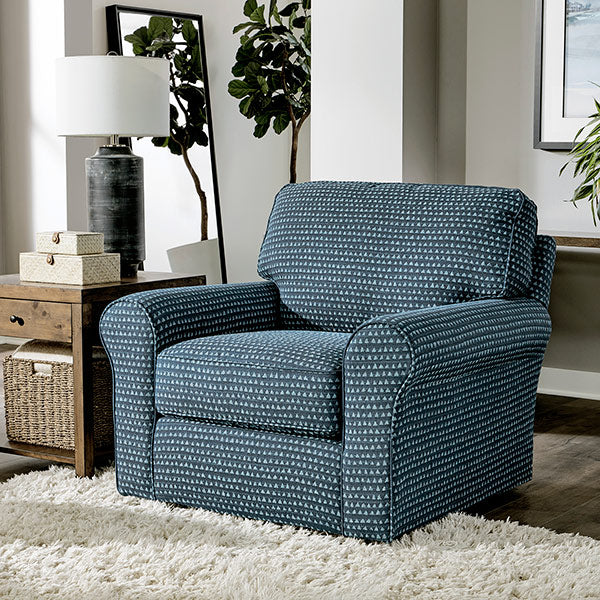 Hanway Swivel Chair- Custom - Chapin Furniture