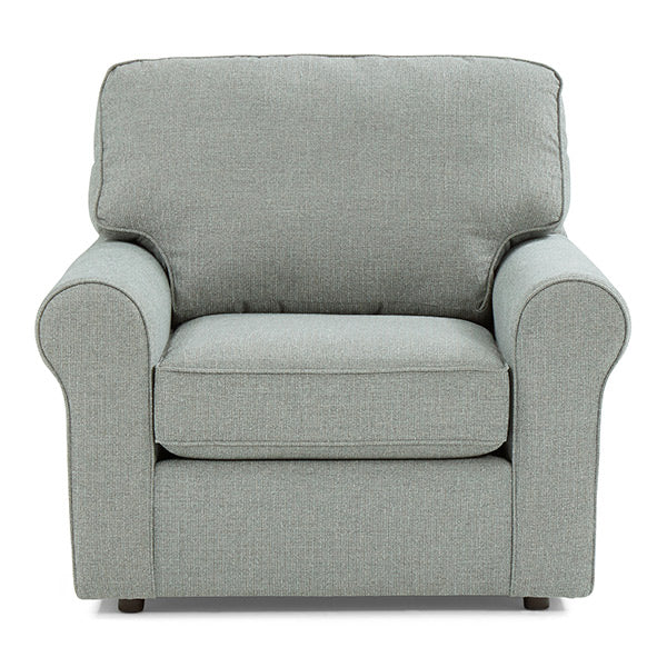 Hanway Stationary Chair With Ottoman Option- Custom - Chapin Furniture