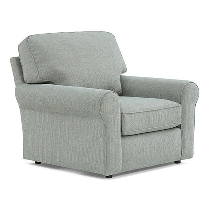 Hanway Stationary Chair With Ottoman Option- Custom - Chapin Furniture