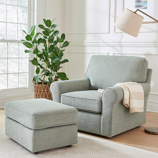 Hanway Swivel Chair- Custom - Chapin Furniture