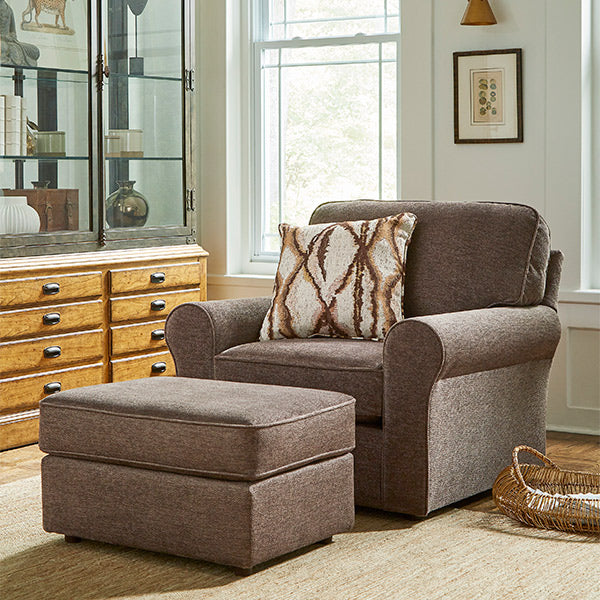 Hanway Swivel Chair- Custom - Chapin Furniture