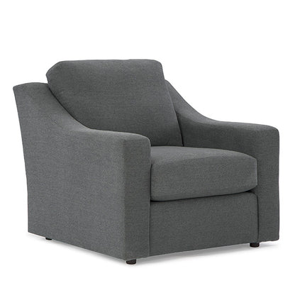 Caverra Stationary Chair With Ottoman Option- Custom - Chapin Furniture