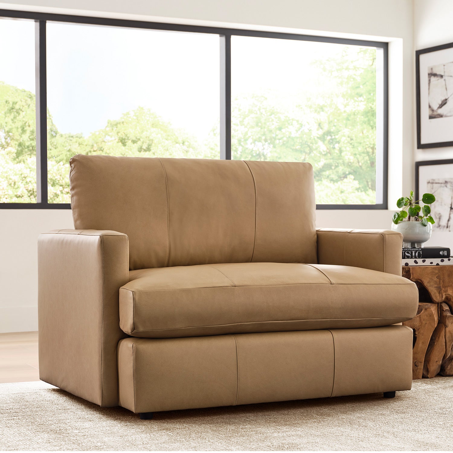 Rumord Club Chair- And -A -Half- Custom - Chapin Furniture