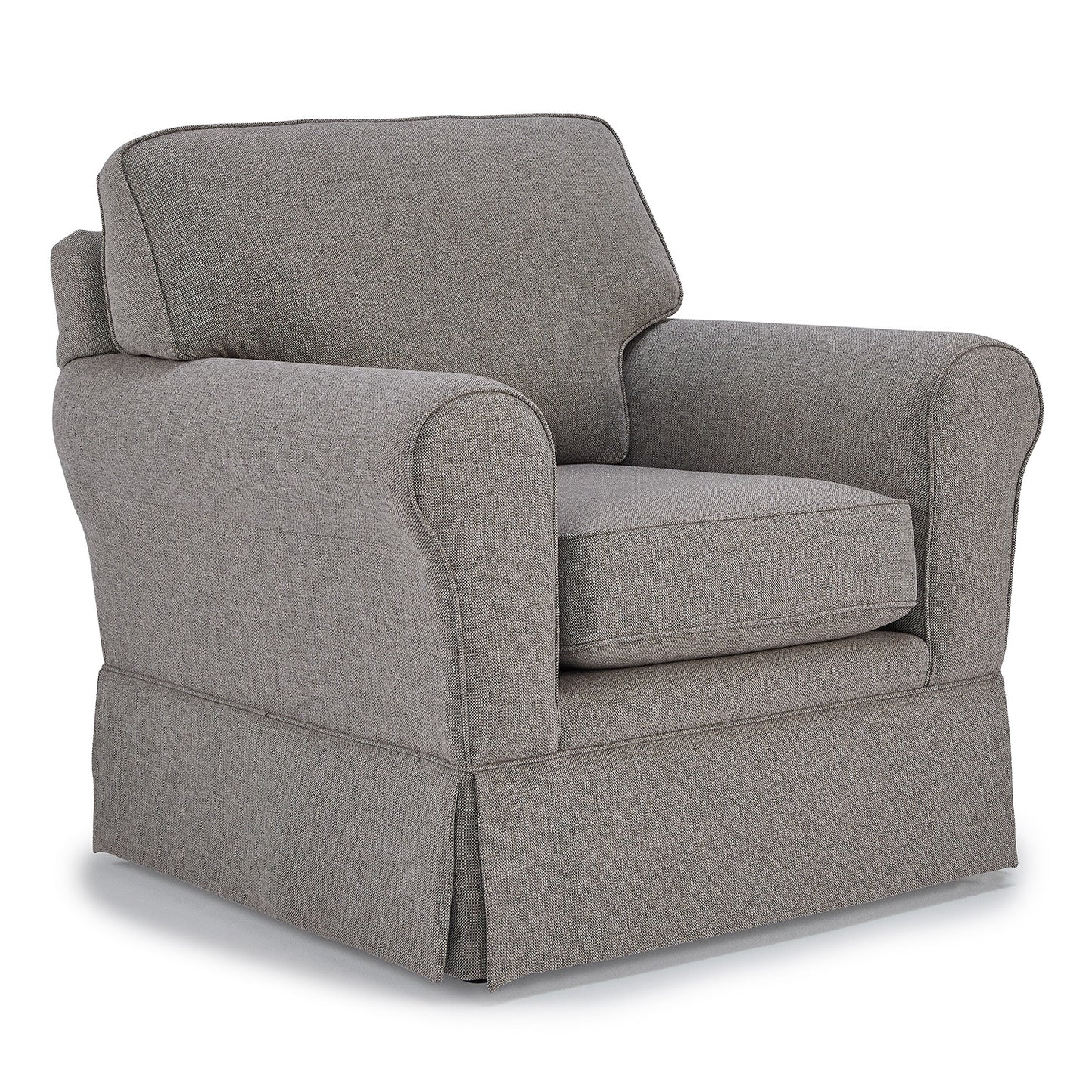 Susanna Chair With Ottoman- Custom - Chapin Furniture