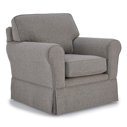 Susanna Chair With Ottoman- Custom - Chapin Furniture