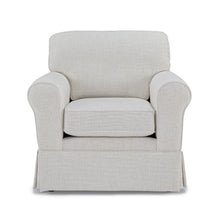 Susanna Chair With Ottoman- Custom - Chapin Furniture