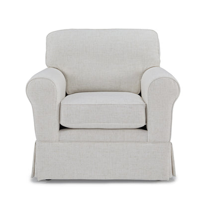 Susanna Chair With Ottoman- Custom - Chapin Furniture