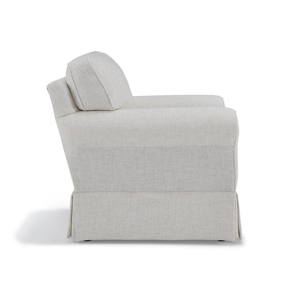 Susanna Chair With Ottoman- Custom - Chapin Furniture