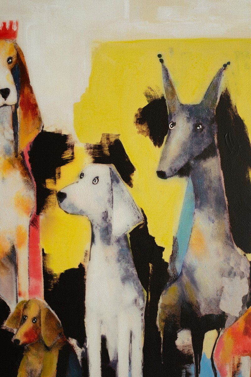 Framed Dogs - Chapin Furniture