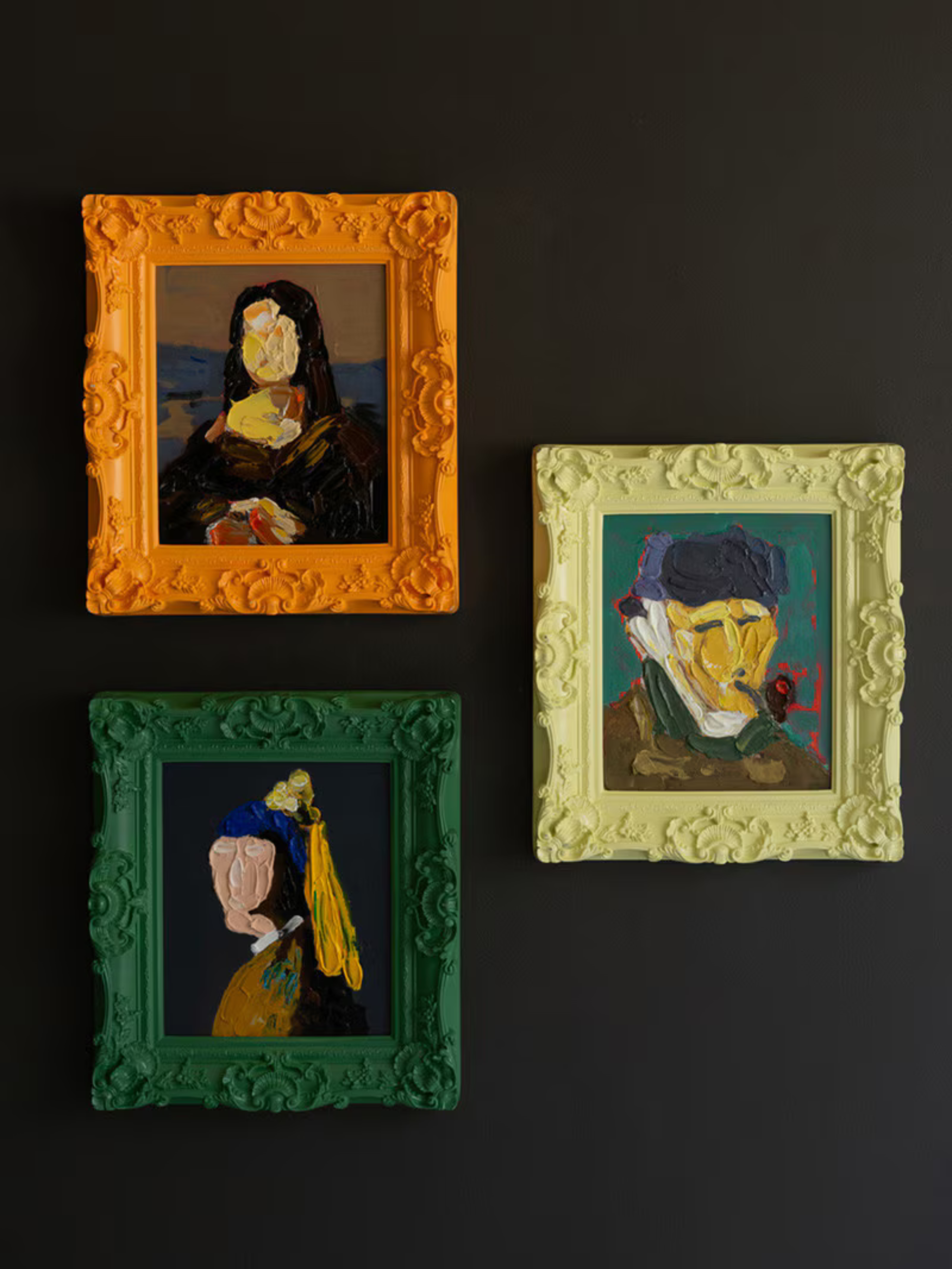 Set of 3 Framed Portraits