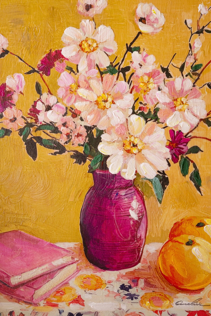 Yellow Framed Still-Life Painting - Chapin Furniture